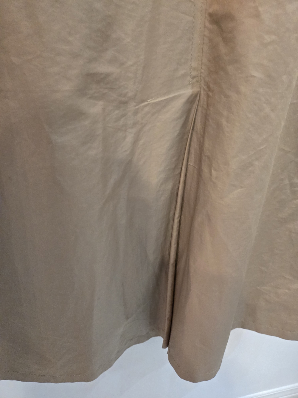 Vintage Women's Beige Longline Coat - Picture 10 of 10